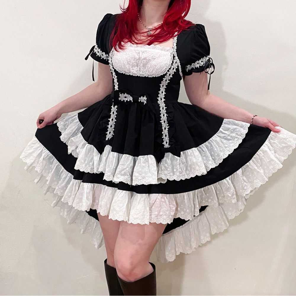 NWT Sugar thrillz maid dress
